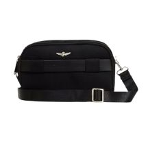 Aeronautica Militare Fly Herren-Schultertasche Schwarz - AM-327