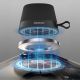 2. Dudao Y20 Kabelloser Lautsprecher mit Magnethalterung, Bluetooth 5.3 – Schwarz