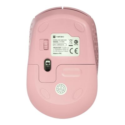 6. NATEC Kabellose Maus Stork 1600DPI Pink NMY-2002