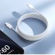 8. Joyroom S-A45 Ben Series 30W Kabel (USB-C - Lightning), geflochten 1m - Weiß