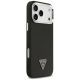4. Guess Grained Triangle Logo MagSafe Hülle für iPhone 17 Pro Max - Schwarz