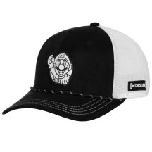 Capslab Super Mario Trucker-Cap CL-SMB2-1-PCS-NIG Schwarz One Size