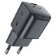 5. Acefast A73 Mini PD 20W GaN USB-C Wandladegerät – Schwarz