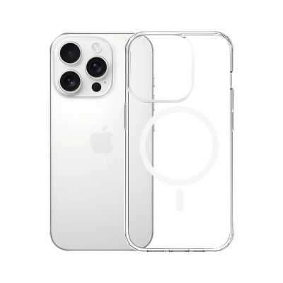 9. 3mk Armor MagCase für iPhone 15 Pro – Transparent