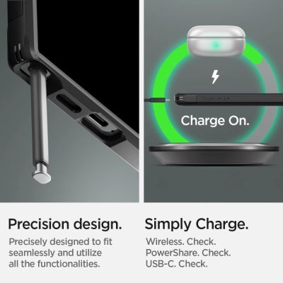 9. Spigen Tough Armor Hülle für Samsung Galaxy S24 Ultra – Schwarz
