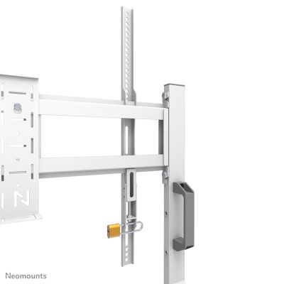 18. Neomounts FL50-525WH1 Multimedia-Ständer, weißer Multimedia-Wagen für Flachbildschirme