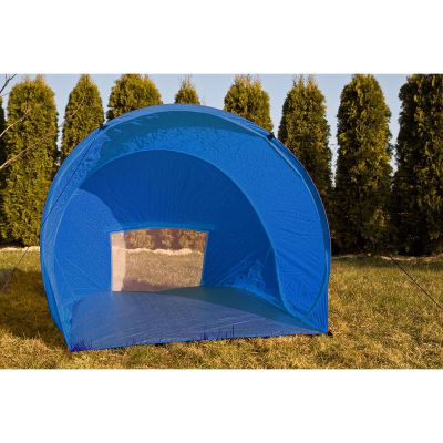 6. Selbstexplosives Strandzelt 145x105x100/75CM BLAU