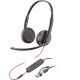 82. POLY Blackwire 3225 Stereo-USB-C-Headset + 3,5-mm-Klinkenstecker + USB-C/A-Adapter