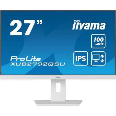 2. iiyama ProLite XUB2792QSU-W6 Computermonitor 68,6 cm (27") 2560 x 1440 px Wide Quad HD LED Weiß