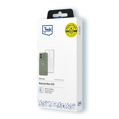 12. 3mk Clear Case für Motorola Moto G55 5G – transparent