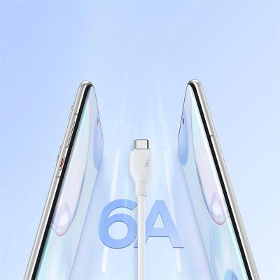 13. Baseus Pudding 100W USB-A - USB-C Kabel 1,2 m - Weiß