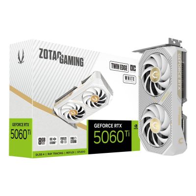 8. ZOTAC RTX 5060Ti 8GB Twin Edge OC White Grafikkarte