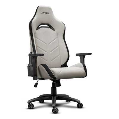 12. Trust GXT723B RUYA Komfortabler Stoff Beige Gaming-Stuhl