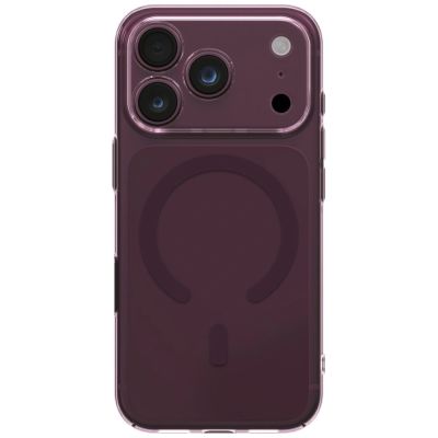 2. Uniq Airsuit Magclick Ladehülle für iPhone 18 Pro / 17 Pro - bordeauxrot