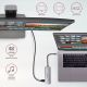 4. Axagon HMC-HCR3A 3x USB-A + HDMI + SD/microSD USB-C 3.2 Gen 1 Hub, 20 cm, kabelgebunden, USB 3.2 Gen 1 (3.1 Gen 1), Typ-C, Grau