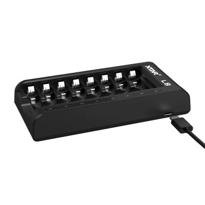 7. XTAR LADEGERÄT FÜR AKKUS R03 / AAA UND R6 / AA LI-ION 1,5 V / NIMH L8