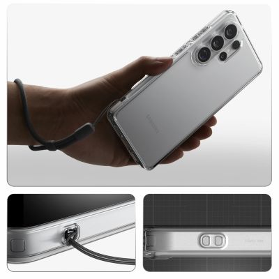 17. Spigen Ultra Hybrid Hülle für Samsung Galaxy S26 Ultra – Transparent