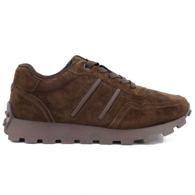 6. Braune Plateau-Sneaker aus Leder von S.Barski