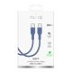 3. Puro ICON USB-C – USB-C-Kabel 1,5 m – Blau