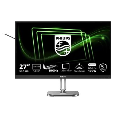 34. Philips Monitor (27,0") 27B2G5200 HDMI+DP+USB IPS