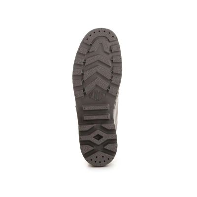 8. Palladium Pampa High Hi M 02352-071-M Graue Flanellschuhe