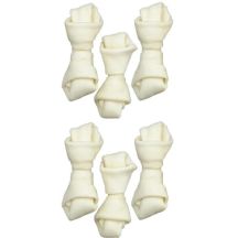 ZOLUX Weißer geknoteter Knochen 6 cm x 6