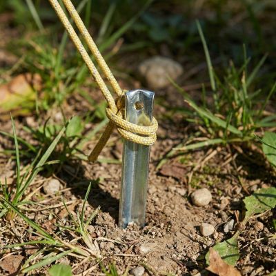 6. Zeltnägel 20,5 cm Set 6 Stück Metall Enero Camp