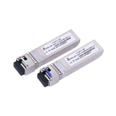 2. Extralink SFP+ WDM SFP+ 10G 10Gbps 1270/1330nm Modul, Singlemode, 20km, LC, DOM, Paar
