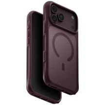 Uniq Veren Magclick Ladehülle für iPhone 18 Pro Max / 17 Pro Max – bordeauxrot