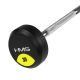10. Gummierte Langhantel/Stange HMS 30 kg GSG-30 