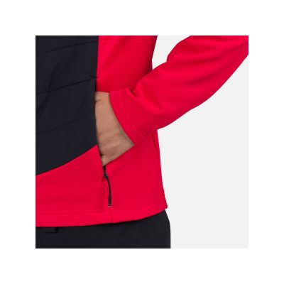 10. Rossignol Classique Hybrid Clim Fz Sweatshirt rot