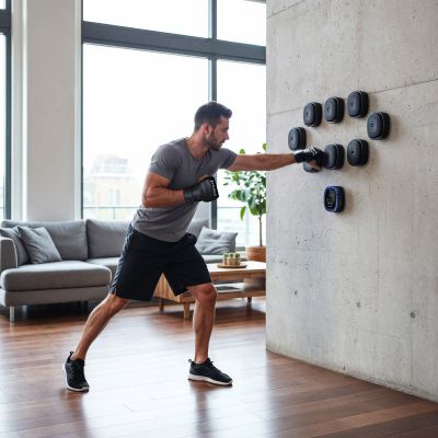 2. TB05 Bluetooth-Modularboxzielscheibe mit Musik und HMS-Handschuhen