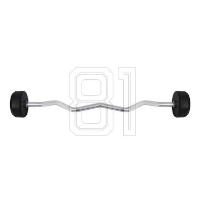 25. Gummierte GSL-40 40 KG HMS Feste Langhantel/Curlstange
