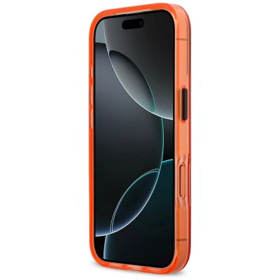 5. BMW M IML MagSafe Hülle mit Metalllogos für iPhone 17 Pro – Pro Orange