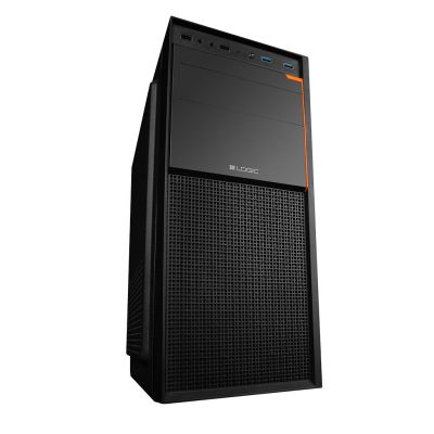 19. LOGIC J23 USB 3.0 x 2 SCHWARZES GEHÄUSE