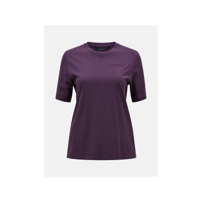 Peak Performance W Original Small Logo Tee Lila