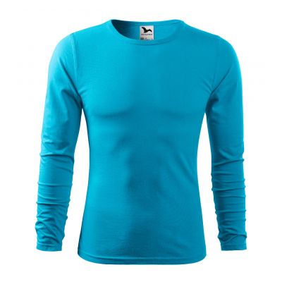 3. Malfini Fit-T LS M MLI-11944 türkises T-Shirt