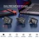 6. UNITEK 2x GAN 45W Ladegerät, 2x USB-C PD 3.0, QC, Schwarz