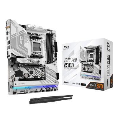 12. ASRock X870 Pro RS WiFi Mainboard