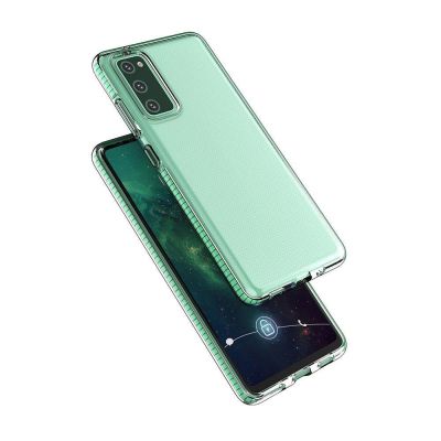 3. Spring Case Silikon Gel Handyhülle Schutzhülle für Samsung Galaxy A72 4G pfefferminz