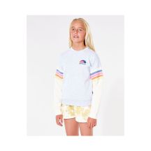 RIP CURL Surf Revival Crew Sweatshirt - Mädchen - Hellgrau
