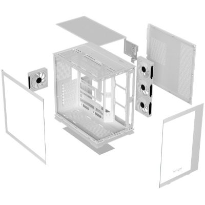 Krux Atron White Gehäuse (KRXD018)