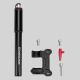 6. Rockbros SMART-B 150 PSI Mini-Fahrradpumpe für Presta- und Schrader-Ventile – Schwarz