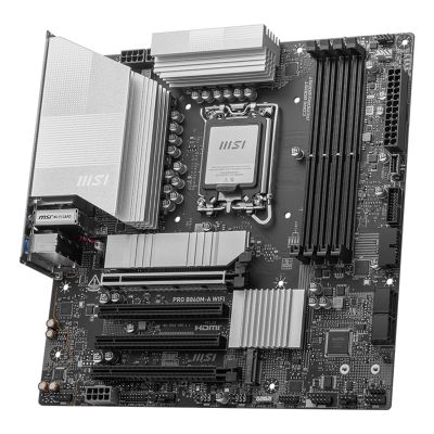 4. MSI PRO B860M-A WIFI Mainboard Intel B860 LGA 1851 (Sockel V1) Micro-ATX