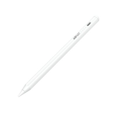 Acefast V1 Universal-Kapazitivstift mit 2 austauschbaren Spitzen – Weiß