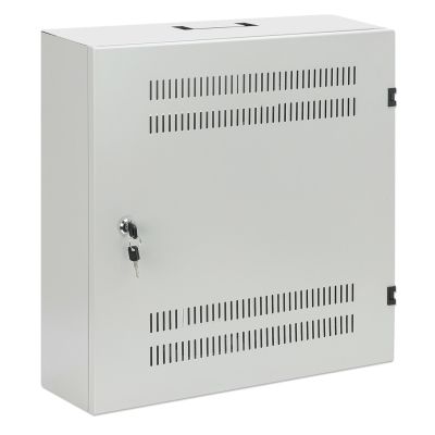 2. Flaches 4U + 2U Rack 19"-Wandgehäuse, grau