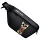 Nimmy Crossbody Glasses Cool Dog Umhängetasche - Schwarz