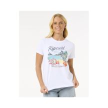 RIP CURL Crystal Standard Tee Weiß