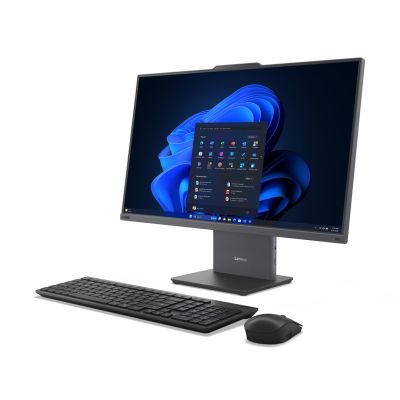 2. Lenovo ThinkCentre NEO 50a G5 AIO Core 5 210H 27" FHD Touch IPS 300 Nits AG 16 GB DDR5 5200 SSD512 Intel Grafik W11Pro Luna Grau 3 Jahre Vor-Ort-Service