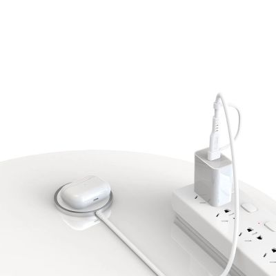 6. Tech-Protect QI15W-A44 magnetisches kabelloses Ladegerät mit MagSafe – weiß